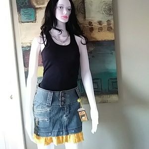 OAKLEY DENIM MINI SKIRT